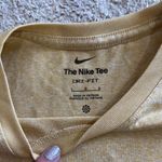 Nike  Gold Short Sleeve Tee Photo 1