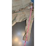 Pas de Calais Linen Leather Cowhide Silk Button Front Lagenlook Jacket Coat Tan Size M Photo 10