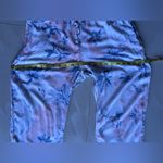 Wide Leg Palazzo Pants Pull On Snake Skin Print Floral M Pockets Elastic Tie Silver Size M Photo 12