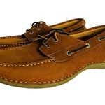 Timberland Mens   Annapolis 2 Eye Moc Toe Boat Shoes Brown 7401 Sz 9 Photo 2