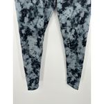 Onzie Black Grey Tie Dye Print Pull On Active Leggings Size XS Gym Workout Photo 2