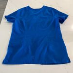 FIGS Casma Three-Pocket Scrub Top in Royal Blue Size Medium Photo 1