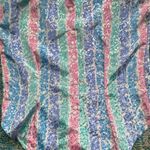 Jonathan Martin Vintage lace collar cap sleeve button back blouse, size medium Photo 7