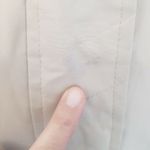 Free Country Women's Jacket Sz Medium Rain Hooded Beige Canvas Pockets Leopard Photo 11