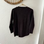 Madewell Brown Wool Asherton Waffle Henley Sweater XS Photo 6