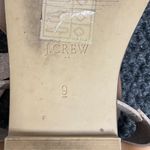 J.Crew  Womens flat ankle strap sparkle fringe sandals size 9 Photo 3