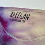 Reeegan Hand Dyed Maxi Dress Large Purple Pink Blue Tie Dye USA Sustainable Soft Photo 8