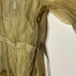 Danielle Bernstein NWT  Sheer Organza Puff Sleeve Mini Photo 11