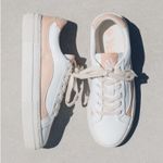 Soludos  Sneakers yebo vegan leather casual‎ sneaker white rose womens size 9 Photo 1