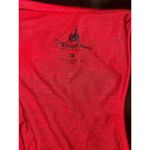 Disney  Parks Minnie Embellished Bow Red Tank Top Photo 4