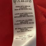 ASOS Elegant Red Dress Pleated Skirt Button Detail Rayon NWT Size 6 Cocktail Photo 11