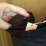 Lavender Brown NWT  Wrap Midi Skirt with Ruffle Hem Black Medium Photo 7