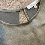 Alexis  Revolve Melany bell sleeve keyhole back mini dress silver Photo 5