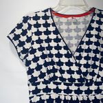 Boden USA Boden Navy & White Dress Women’s 8 Petite Photo 2