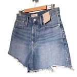 Madewell NWT Mom Short Cutoff Jean Shorts Bledsoe Mid Wash Denim Women’s Size 33 Photo 5