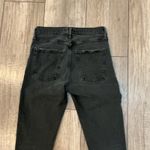 AGOLDE  Denim Jeans Women's Size‎ 25 Black Wash Distressed Hem Photo 6