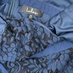 Lulus Navy Blue Lace Crisscross Backless Mini Dress XS Photo 8