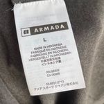 Armada Black Leeta Baselayer Quarter Zip Long Sleeve Shirt Size L Photo 5