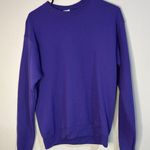Hanes Purple  Sweatshirt Photo 0