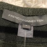 French Connection Crew Bold Stripe Sweater Green S Photo 4