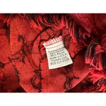 Tianello Red Jacquard Tencel Jacket Blazer Made in USA Size S Photo 2