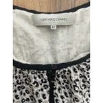 Gerard Darel  100% Silk Dress Womens Size 42 /‎ US 6 Animal Print Shift Photo 4