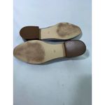 Calvin Klein  Women Patent Leather Ballet Flats Silver CK Logo Buckle Gray Size 8 Photo 7