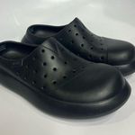 Toms Alpargata mallow molded mules in black size 8 Photo 1