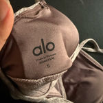 Alo Yoga  heathered grey lavender Sports Bra Photo 6