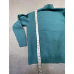 Mens or women’s Sweater L Teal Yellow Blue Size L Photo 3