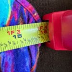 Presley Skye Multi Bright Colors Halter Top V Neck In Back Summer Dress Sz S Pink Photo 10