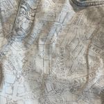 Pilcro  Paris City Street Map Flard Cropped Jeans Photo 5