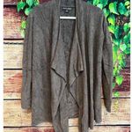 Barefoot Dreams  CozyChic Light Knit Cardigan Sweater S/M Grey Photo 0
