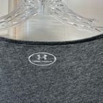 Under Armour heatgear loose fit t shirt black grey gold women's small Photo 3