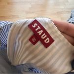 STAUD Blue White Striped Plumeria Long Dress Cottage Cotton Size 00 Photo 5