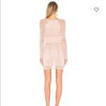 Free People  Mixed Mesh Bodycon in Red Photo 2