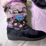 Tecnica White Faux Fur Winter Boots Black Size 7.5 Photo 7