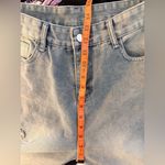 High Rise Star Distressed Blue Jeans Size 30 Photo 5