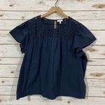 Ella Moss Brianne Blouse - Blue - XXL Photo 3