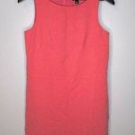 Ann Taylor Coral Tulip Hem Sheath Dress Size 2 Photo 0