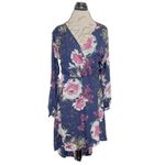 Maurice's  Womens Dress Small Floral Long Sleeve Boho Garden Party Cocktail Party Photo 1