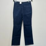 J. McLaughlin  Rutledge Jeans 4 NWT $178 Bootcut Blue Solid Dark Was Stretch Photo 3
