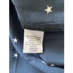 Untuckit Women's 4 Navy Starlia Dress Shirt Button Front‎ Stars Americana Blue Photo 5