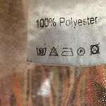 Splattered Paint Art to wear textured layered mesh Gauze made in Turkey size L Orange Size L Photo 11