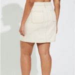 Torrid A Line Button Fly Natural Mini Denim Jean Skirt New 16 40” Waist Women Photo 3