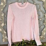 Vintage Pink Cotton Sweater Crewneck Cotton Womens Medium Photo 0