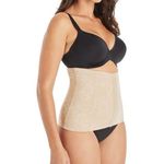 Maidenform Firm Control Shapewear Waist Cincher Corset Top Size XL Cream Floral Photo 0