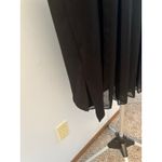 Worthington Women's Black Gold Zippers on the shoulders pleated back top size 0X Photo 5