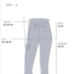 frame denim Frame Le One Skinny Teller Jean in Two Tone Wash Blue Dark Gray Denim Size 2 NWT Photo 12