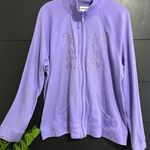 Breckenridge  Embroidered, Zip Up Sweatshirt. Coat/Jacket. Women’s Size L. NWT Photo 0